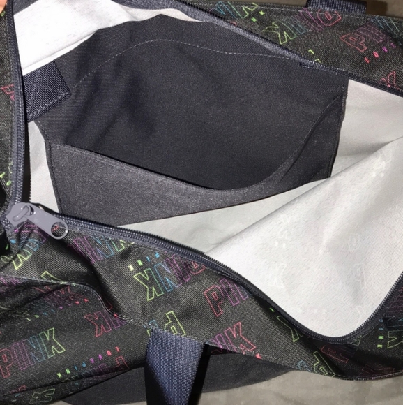 VS Pink rainbow logo tote NWT - Picture 5 of 8